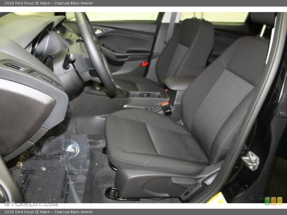 Charcoal Black Interior Front Seat for the 2016 Ford Focus SE Hatch #109752259
