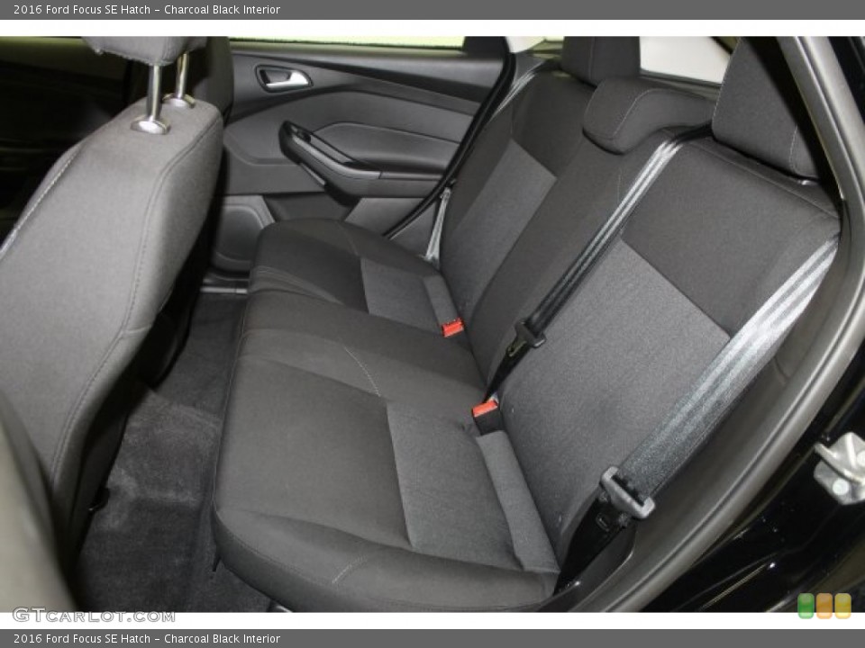 Charcoal Black Interior Rear Seat for the 2016 Ford Focus SE Hatch #109752274