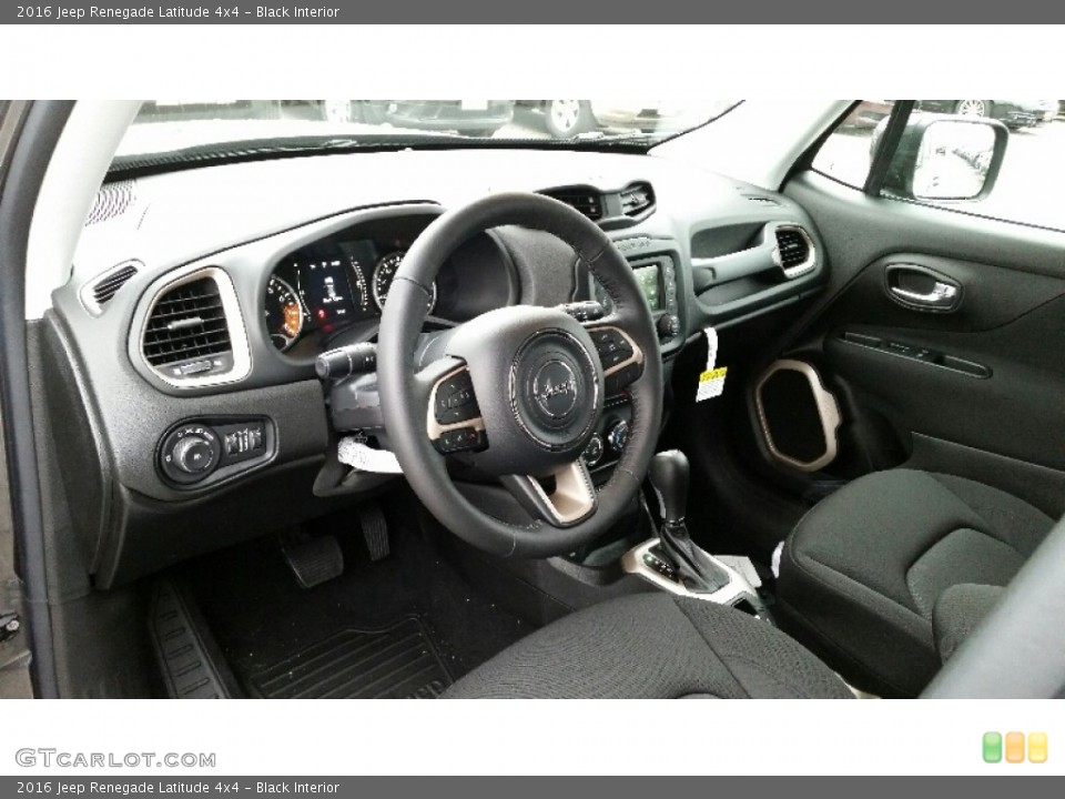 Black Interior Prime Interior for the 2016 Jeep Renegade Latitude 4x4 #109753813