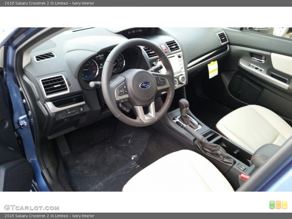 Ivory Interior Prime Interior for the 2016 Subaru Crosstrek 2.0i Limited #109758938