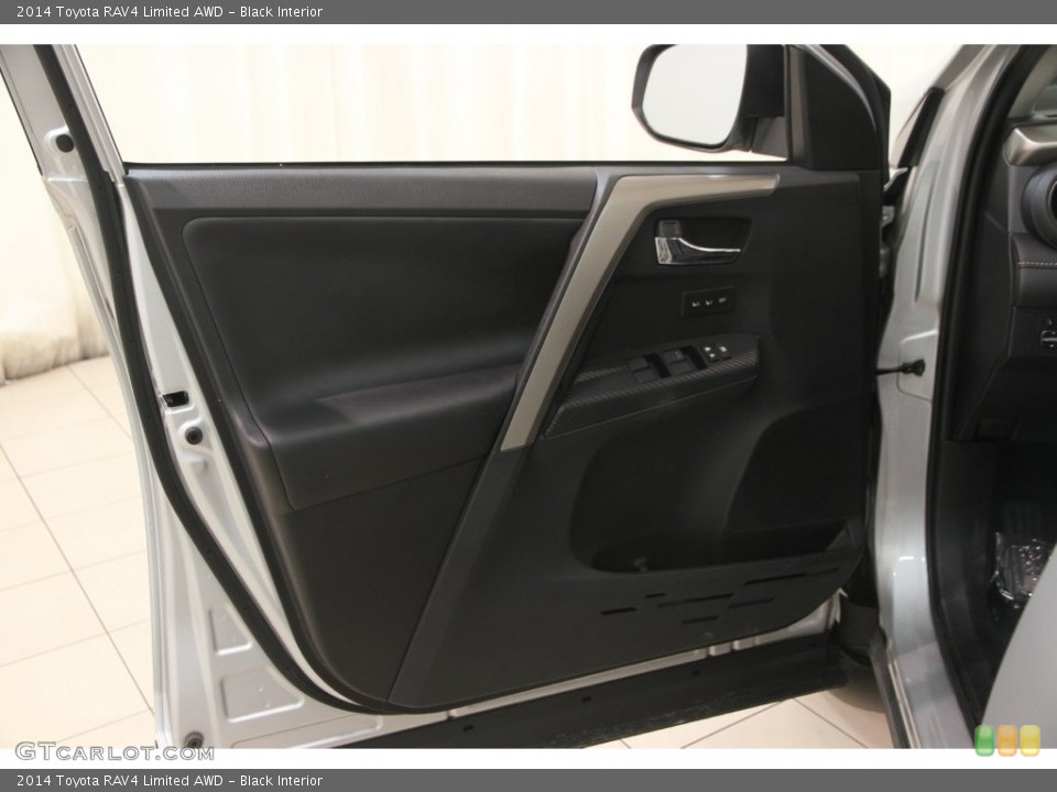 Black Interior Door Panel for the 2014 Toyota RAV4 Limited AWD #109759958