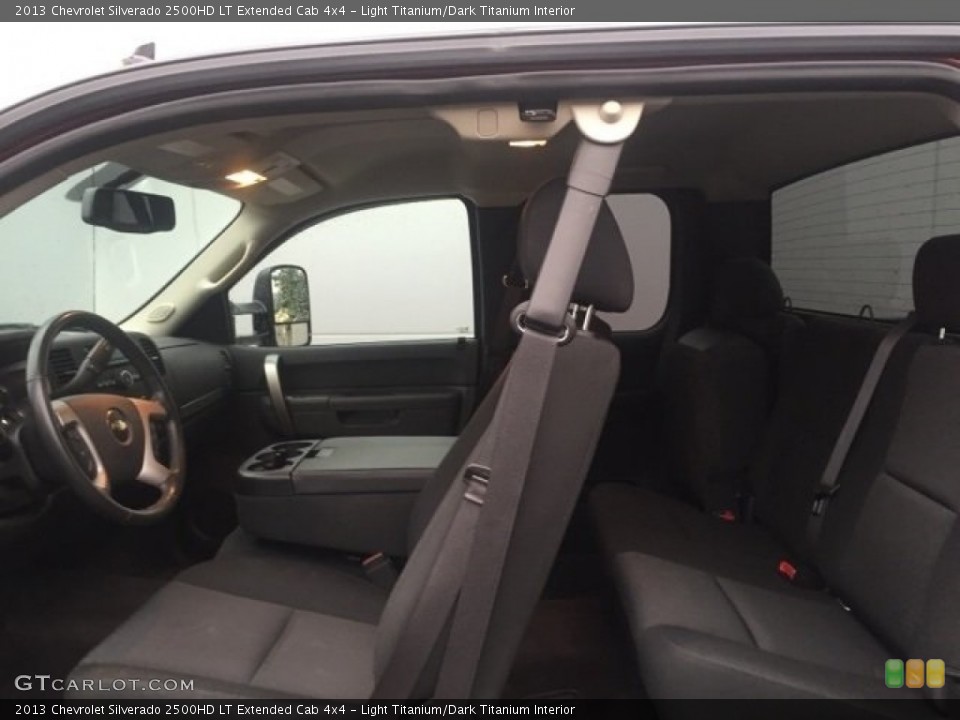 Light Titanium/Dark Titanium Interior Photo for the 2013 Chevrolet Silverado 2500HD LT Extended Cab 4x4 #109759990