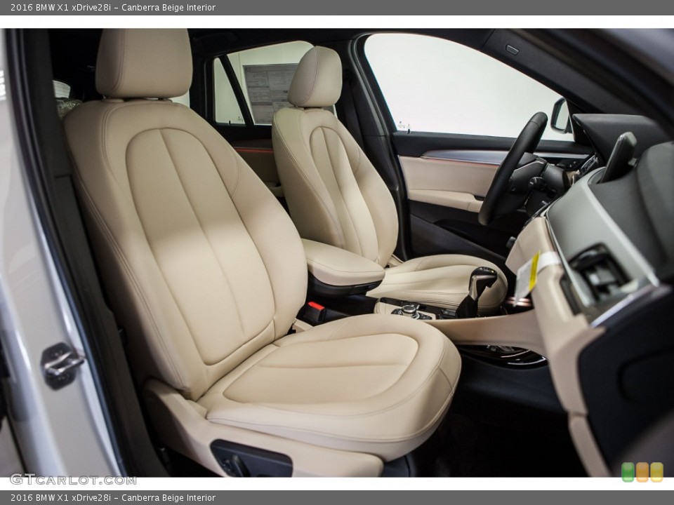 Canberra Beige Interior Front Seat for the 2016 BMW X1 xDrive28i #109760524