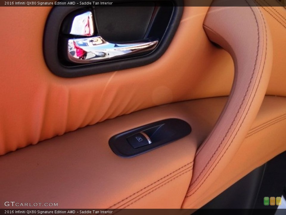 Saddle Tan Interior Door Panel for the 2016 Infiniti QX80 Signature Edition AWD #109766137