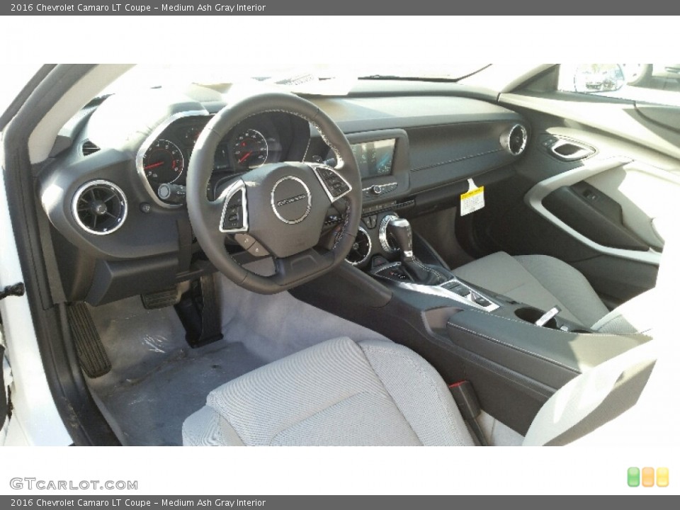 Medium Ash Gray Interior Prime Interior for the 2016 Chevrolet Camaro LT Coupe #109778335