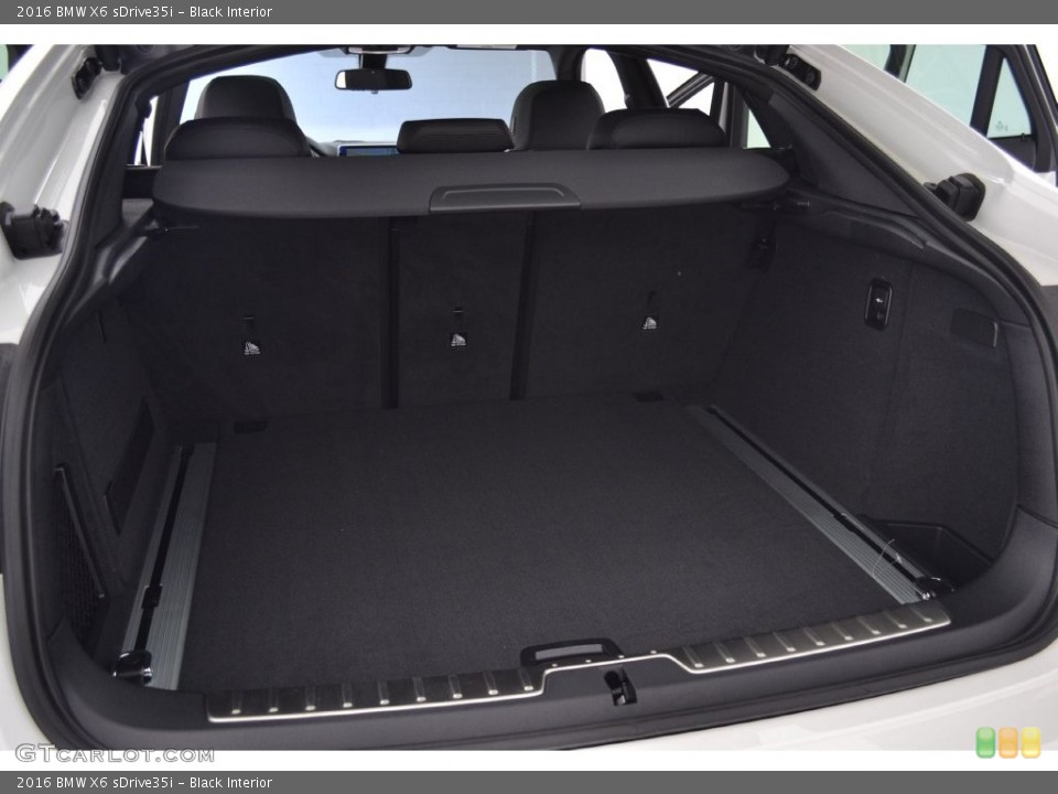 Black Interior Trunk for the 2016 BMW X6 sDrive35i #109800753
