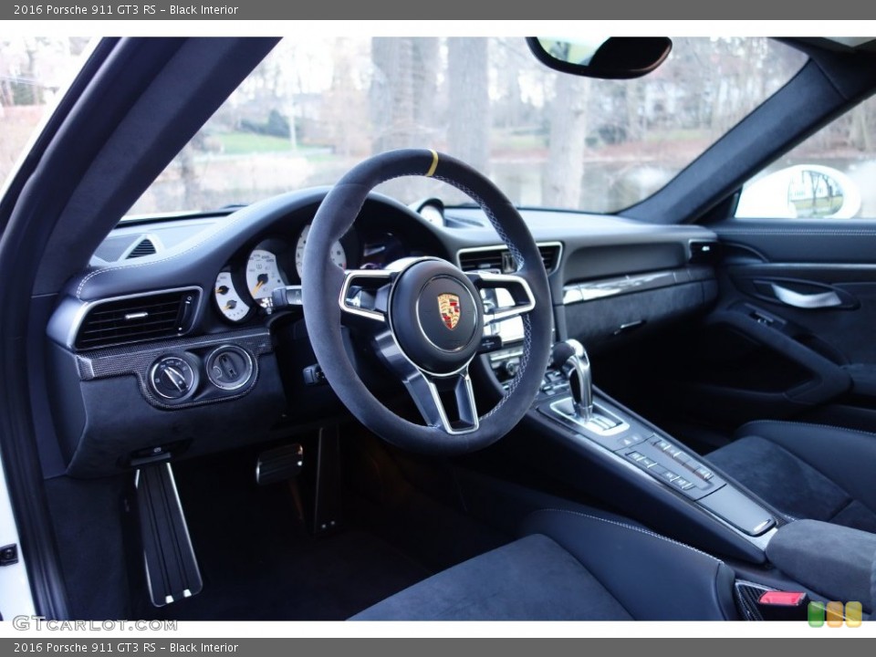 Black Interior Prime Interior for the 2016 Porsche 911 GT3 RS #109812231