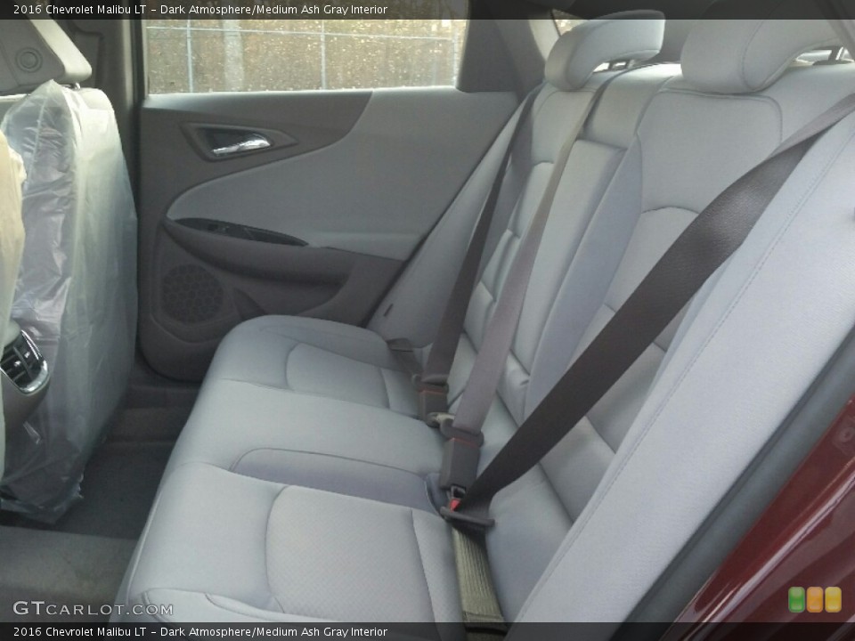 Dark Atmosphere/Medium Ash Gray Interior Rear Seat for the 2016 Chevrolet Malibu LT #109814520
