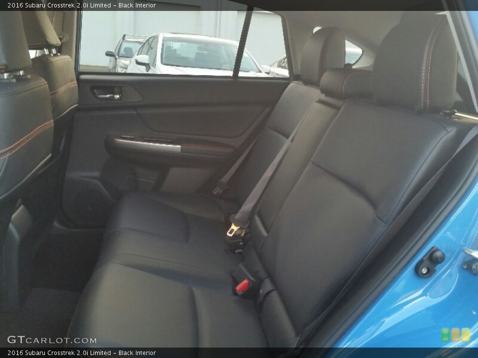 Black Interior Rear Seat for the 2016 Subaru Crosstrek 2.0i Limited #109814967
