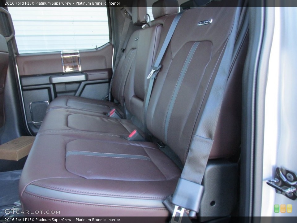 Platinum Brunello Interior Rear Seat for the 2016 Ford F150 Platinum SuperCrew #109821252