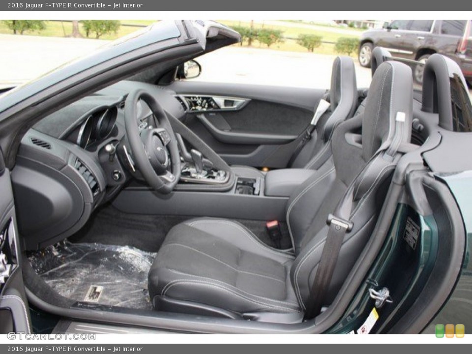 Jet Interior Front Seat for the 2016 Jaguar F-TYPE R Convertible #109821444