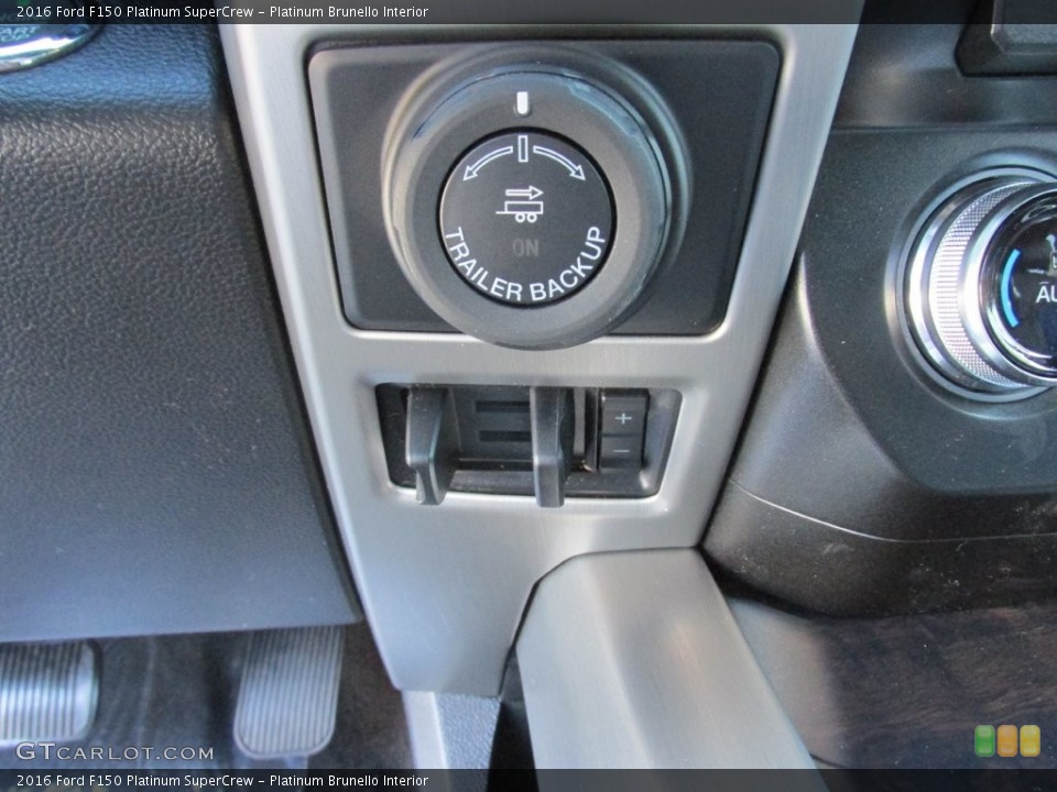 Platinum Brunello Interior Controls for the 2016 Ford F150 Platinum SuperCrew #109821504