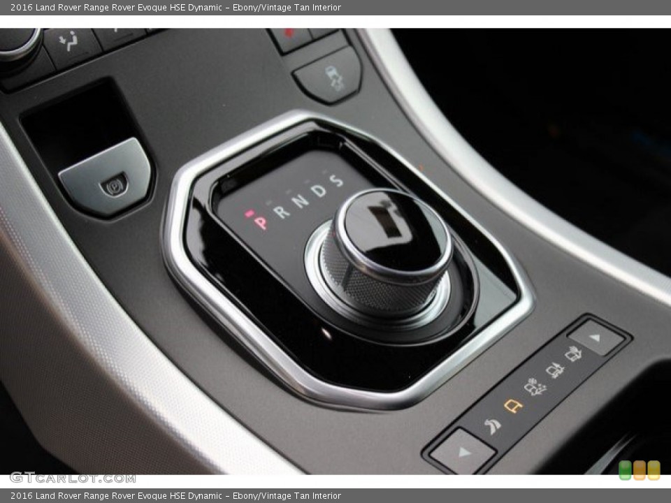Ebony/Vintage Tan Interior Transmission for the 2016 Land Rover Range Rover Evoque HSE Dynamic #109827300