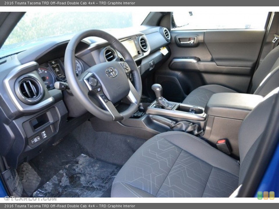 TRD Graphite Interior Prime Interior for the 2016 Toyota Tacoma TRD Off-Road Double Cab 4x4 #109841585