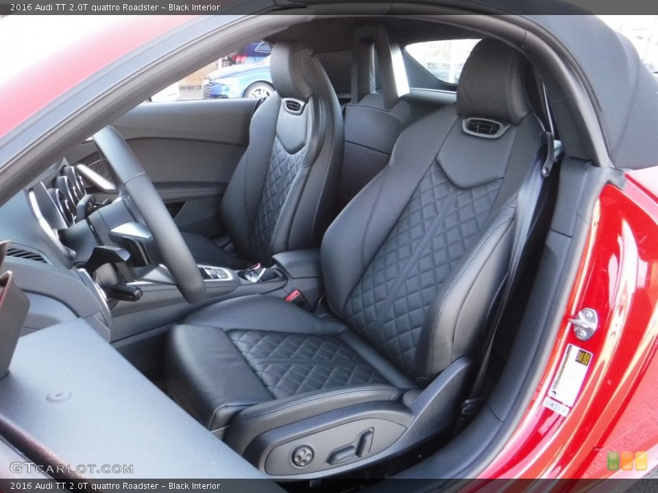 Black 2016 Audi TT Interiors