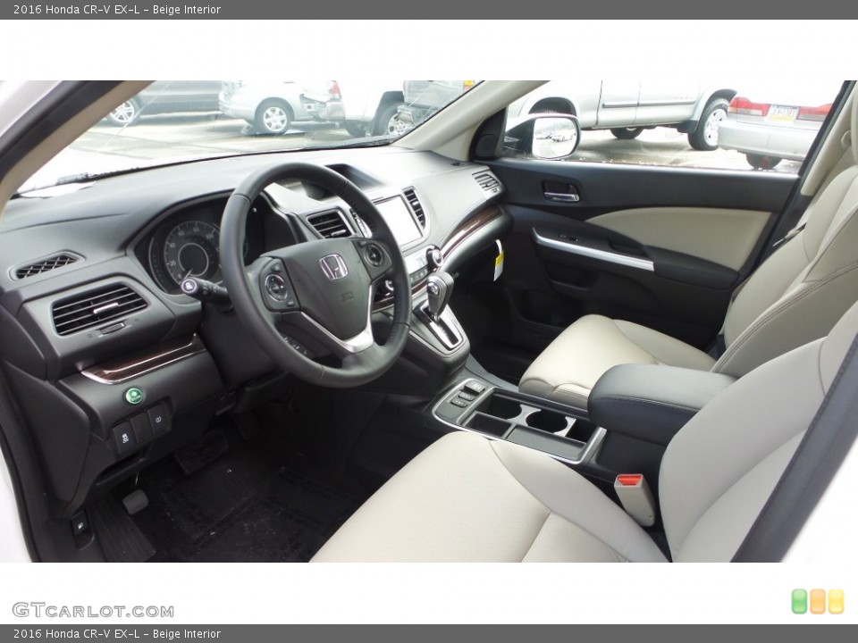 Beige Interior Photo for the 2016 Honda CR-V EX-L #109880731