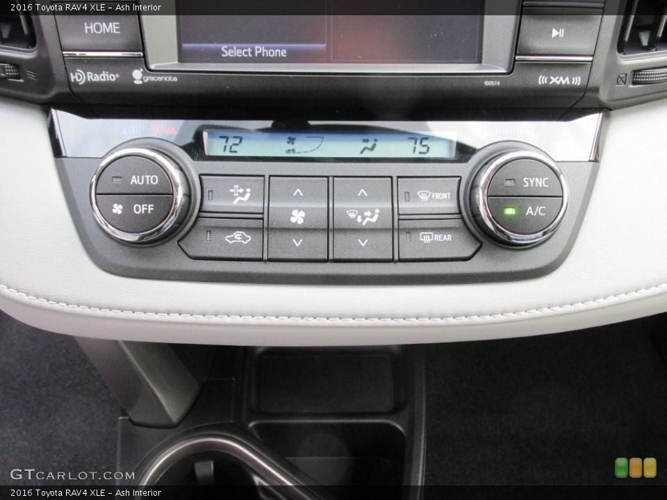 Ash Interior Controls for the 2016 Toyota RAV4 XLE #109904788