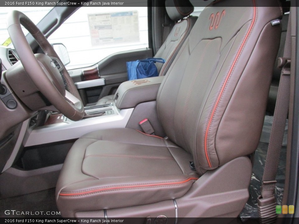 King Ranch Java Interior Photo for the 2016 Ford F150 King Ranch SuperCrew #109905154