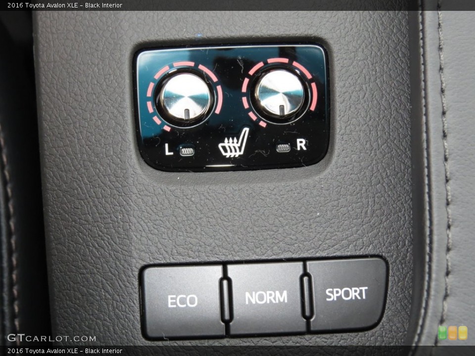 Black Interior Controls for the 2016 Toyota Avalon XLE #109910382