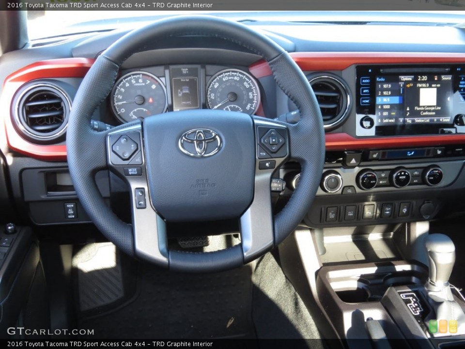 TRD Graphite Interior Dashboard for the 2016 Toyota Tacoma TRD Sport Access Cab 4x4 #109914453