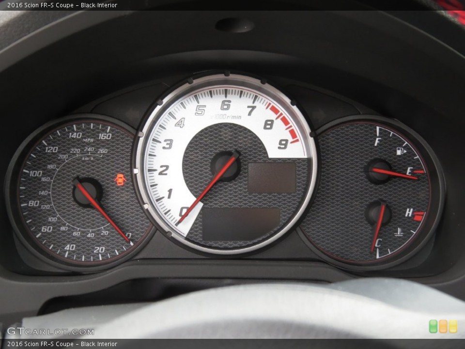 Black Interior Gauges for the 2016 Scion FR-S Coupe #109941708