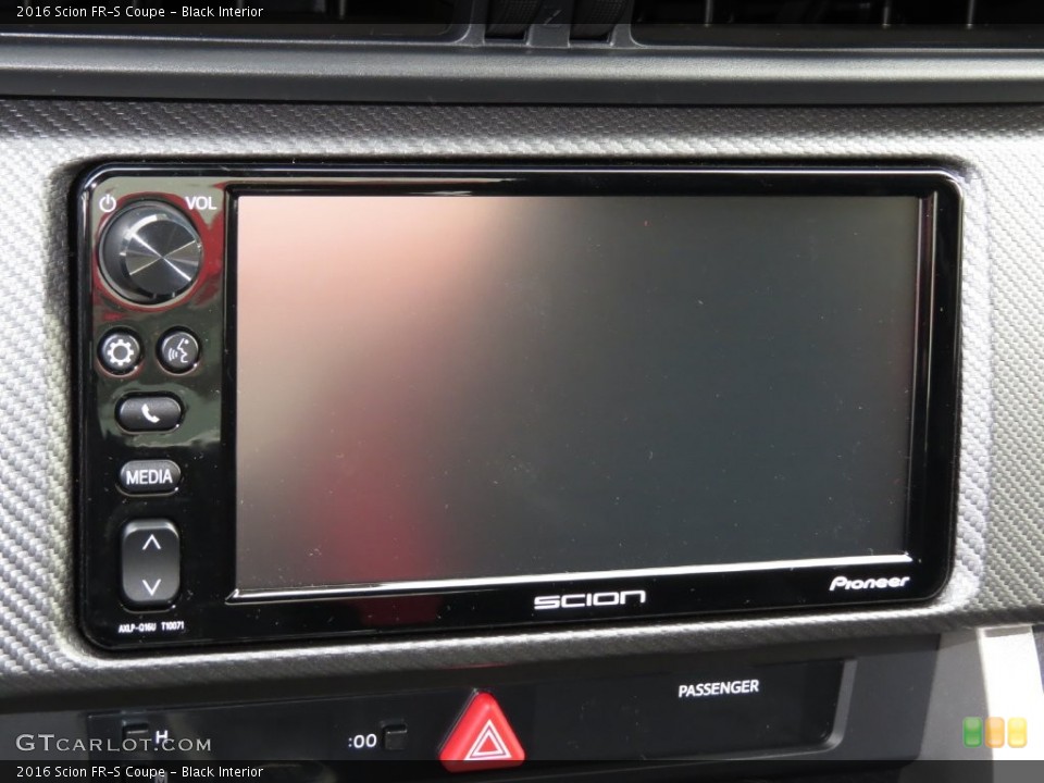 Black Interior Controls for the 2016 Scion FR-S Coupe #109941720