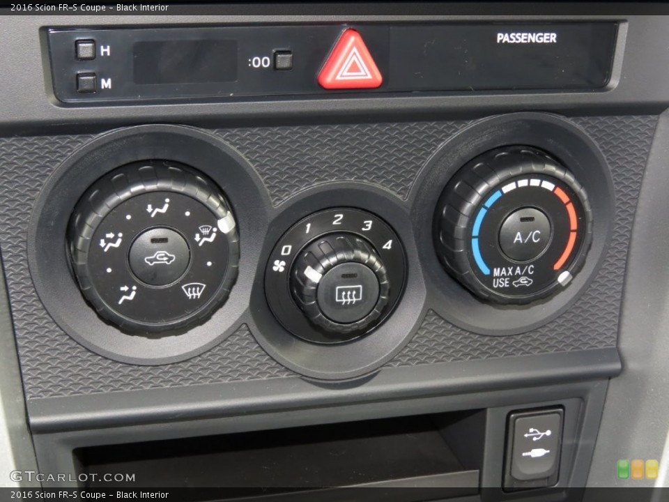 Black Interior Controls for the 2016 Scion FR-S Coupe #109941729