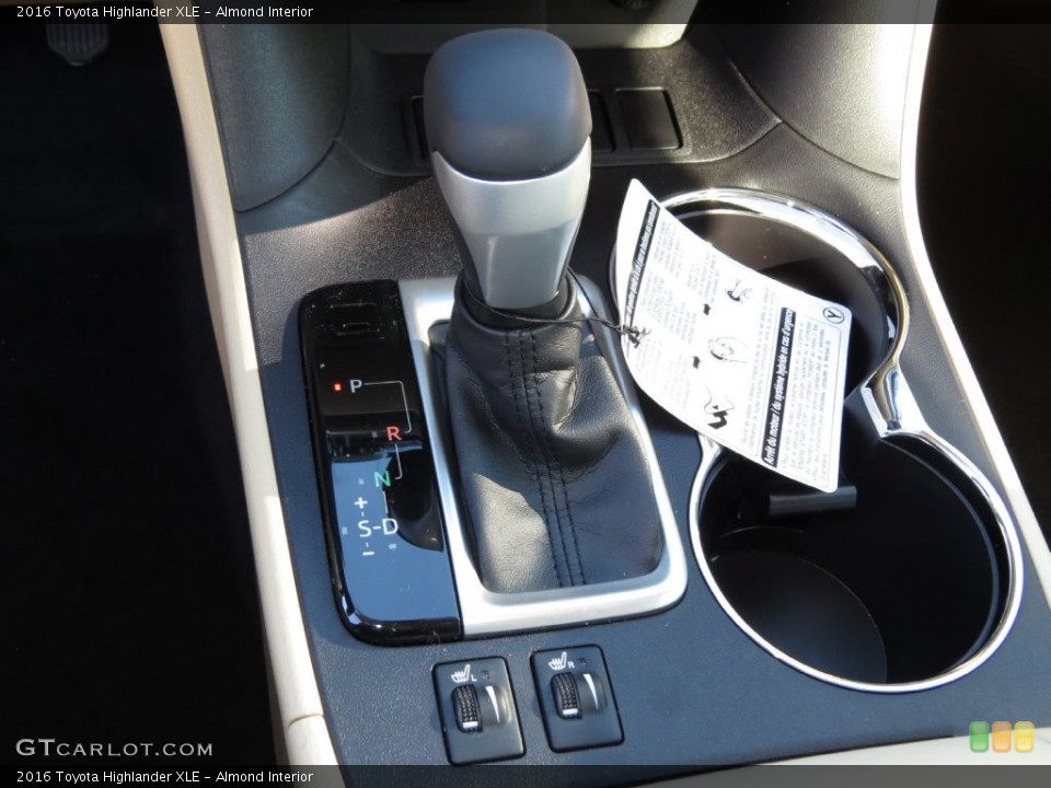 Almond Interior Transmission for the 2016 Toyota Highlander XLE #109942347