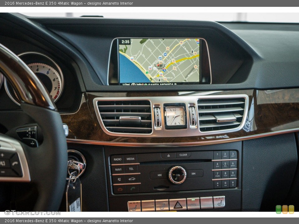 designo Amaretto Interior Controls for the 2016 Mercedes-Benz E 350 4Matic Wagon #109952651