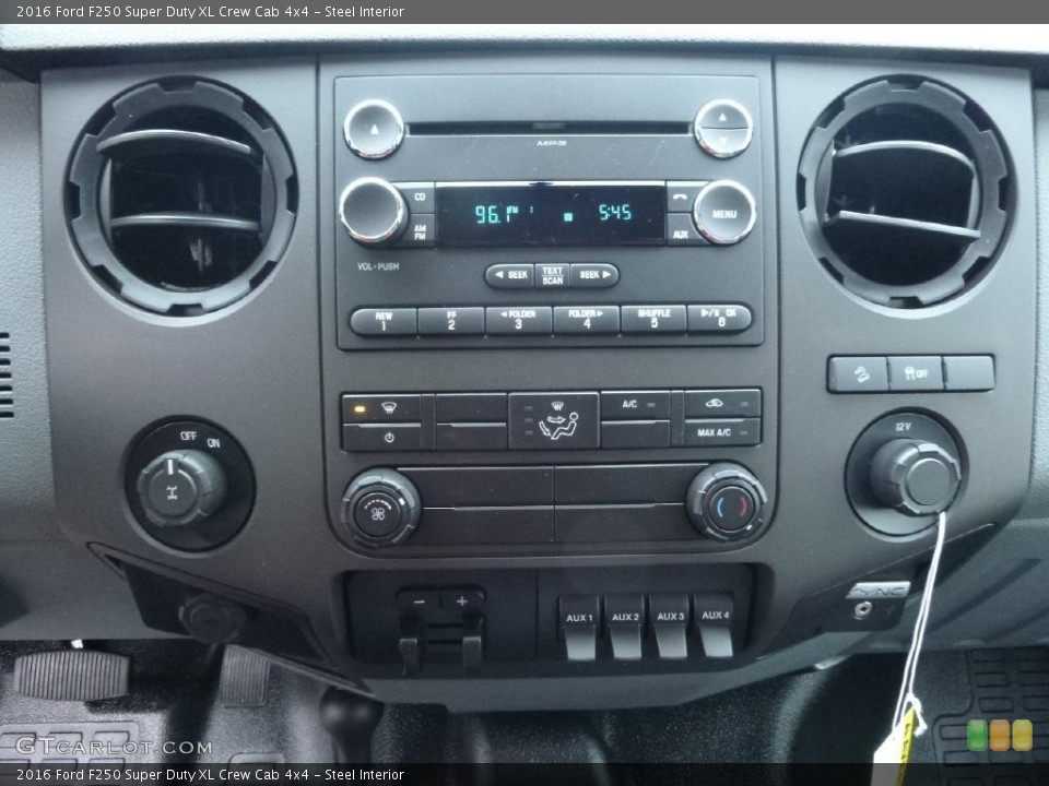 Steel Interior Controls for the 2016 Ford F250 Super Duty XL Crew Cab 4x4 #109953629