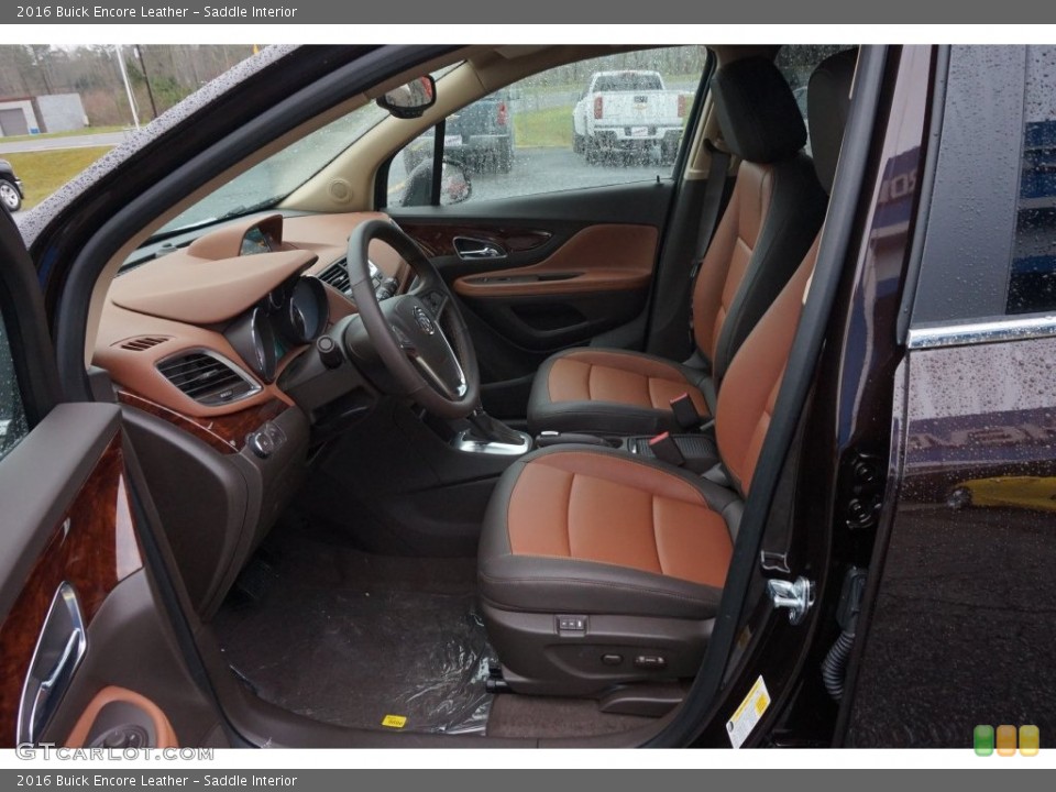 Saddle 2016 Buick Encore Interiors