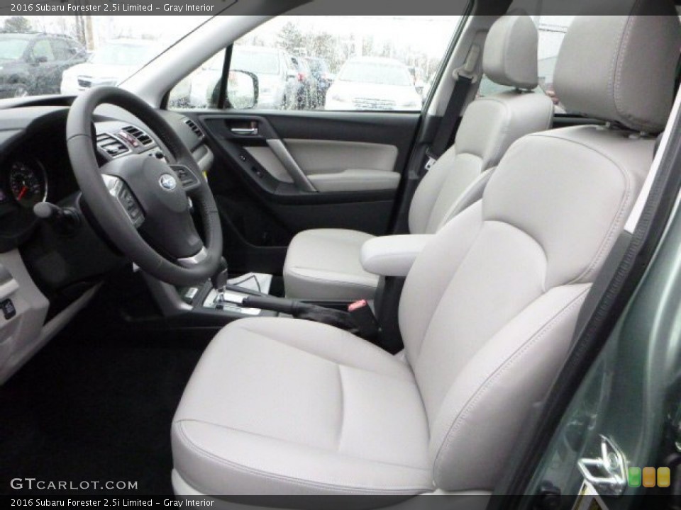 Gray Interior Photo for the 2016 Subaru Forester 2.5i Limited #109979058