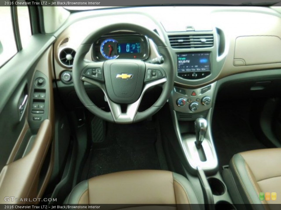 Jet Black/Brownstone Interior Dashboard for the 2016 Chevrolet Trax LTZ #110000534