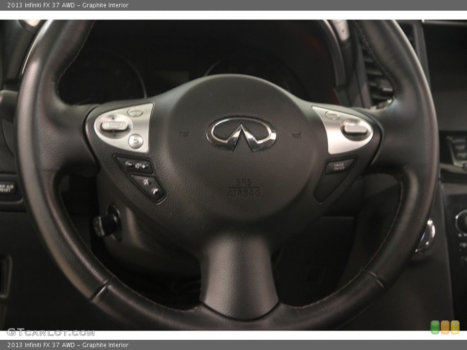 Graphite Interior Steering Wheel for the 2013 Infiniti FX 37 AWD #110004555