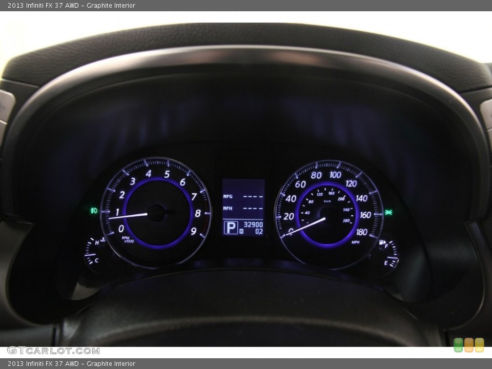 Graphite Interior Gauges for the 2013 Infiniti FX 37 AWD #110004572