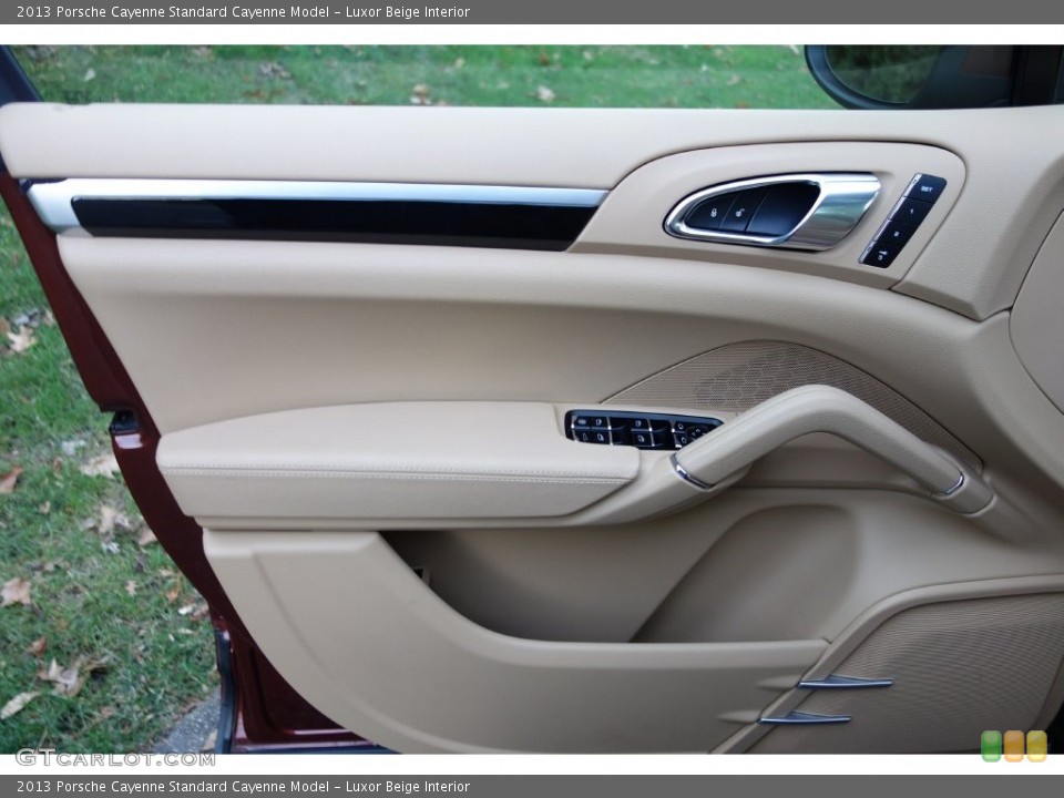 Luxor Beige Interior Door Panel for the 2013 Porsche Cayenne  #110006133