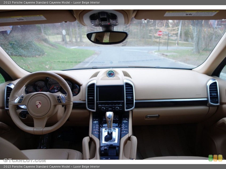 Luxor Beige Interior Dashboard for the 2013 Porsche Cayenne  #110006169