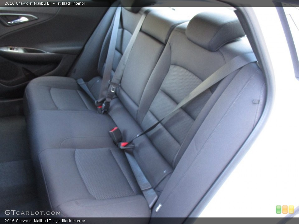 Jet Black Interior Rear Seat for the 2016 Chevrolet Malibu LT #110012996