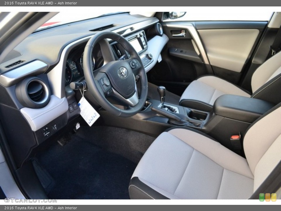 Ash Interior Prime Interior for the 2016 Toyota RAV4 XLE AWD #110017776