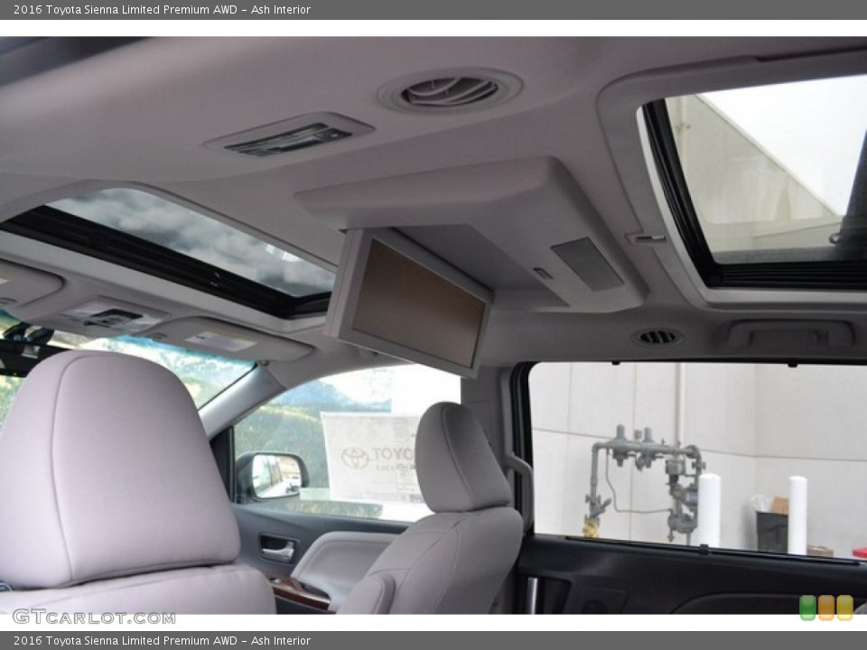 Ash Interior Entertainment System for the 2016 Toyota Sienna Limited Premium AWD #110018421