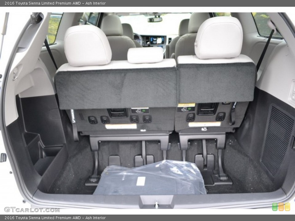 Ash Interior Trunk for the 2016 Toyota Sienna Limited Premium AWD #110018451