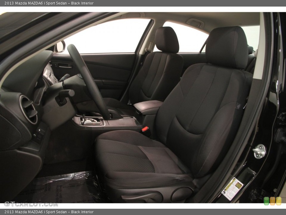 Black Interior Photo for the 2013 Mazda MAZDA6 i Sport Sedan #110058445