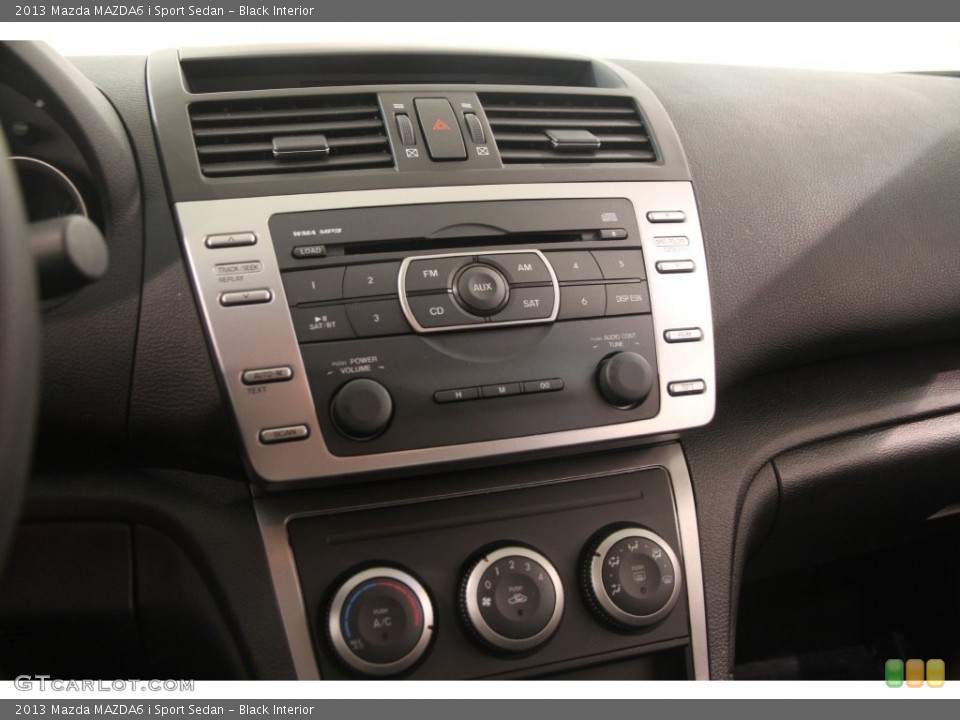 Black Interior Controls for the 2013 Mazda MAZDA6 i Sport Sedan #110058514