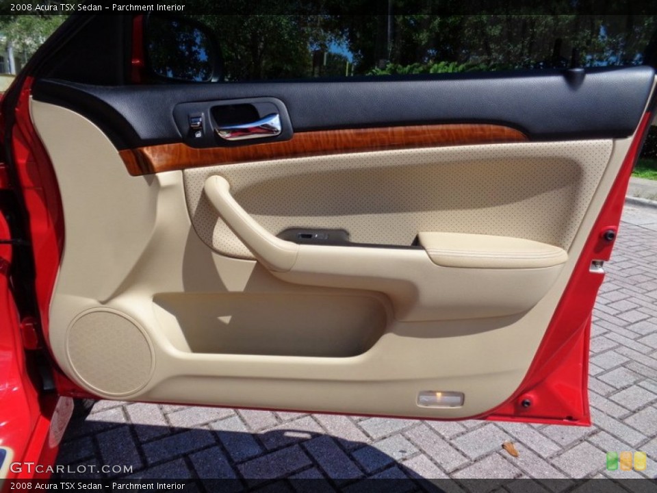 Parchment Interior Door Panel for the 2008 Acura TSX Sedan #110061103
