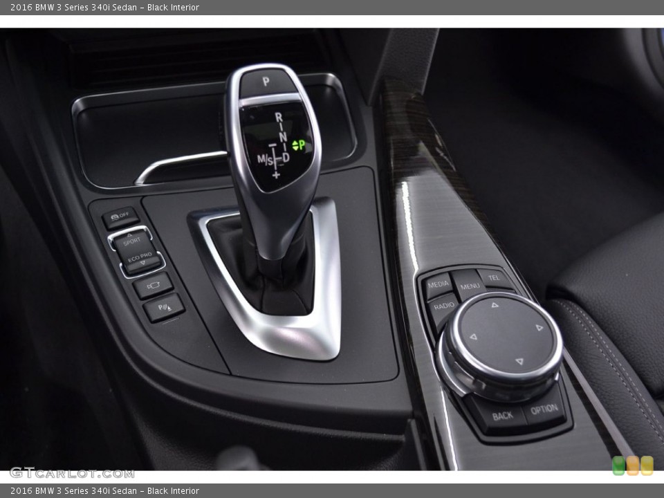 Black Interior Transmission for the 2016 BMW 3 Series 340i Sedan #110061490