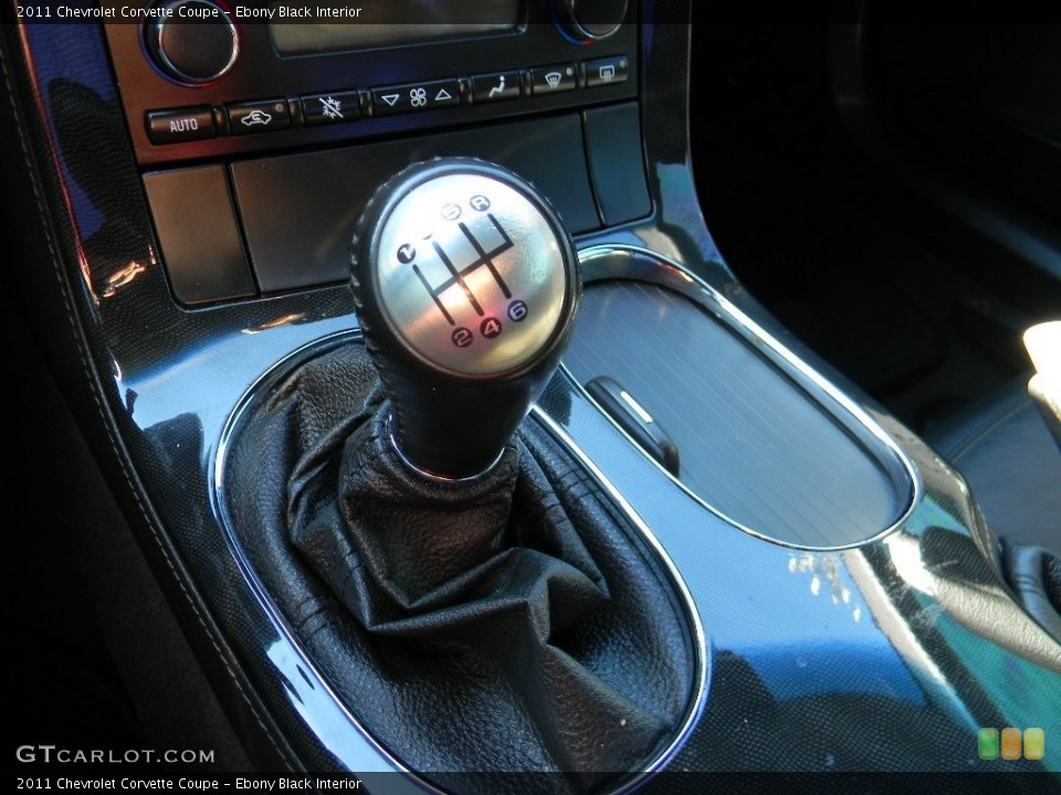 Ebony Black Interior Transmission for the 2011 Chevrolet Corvette Coupe #110063266