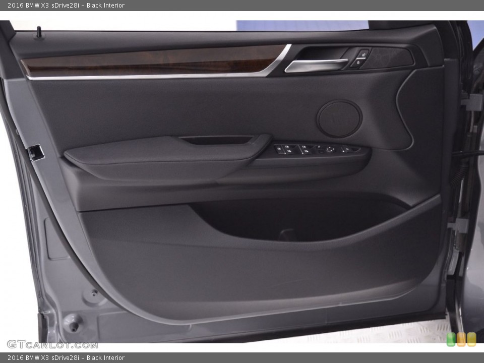 Black Interior Door Panel for the 2016 BMW X3 sDrive28i #110063980