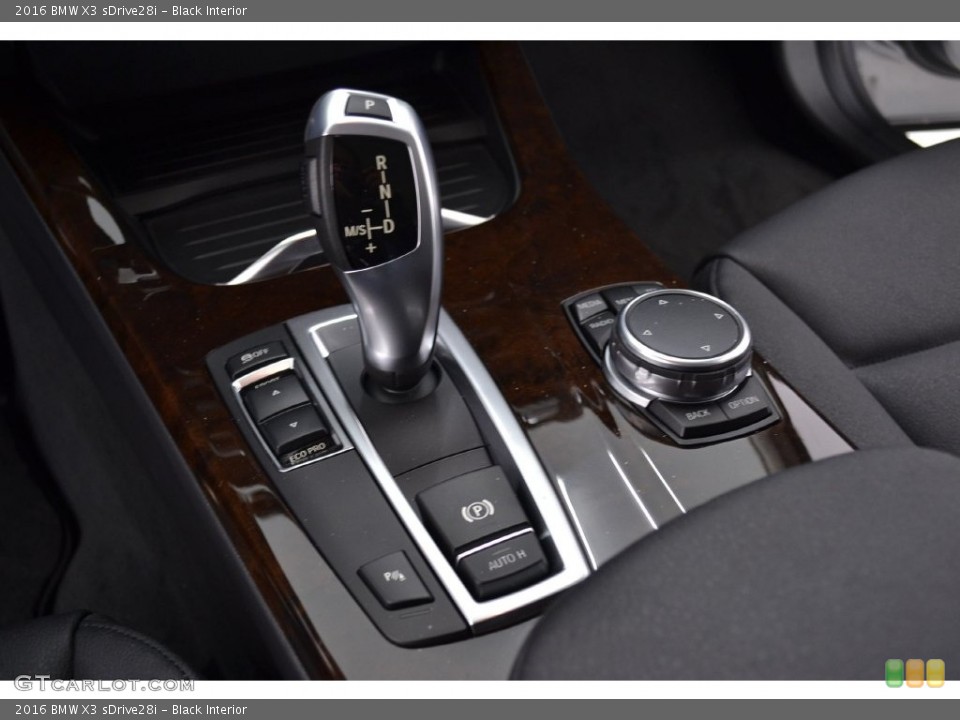 Black Interior Transmission for the 2016 BMW X3 sDrive28i #110064037