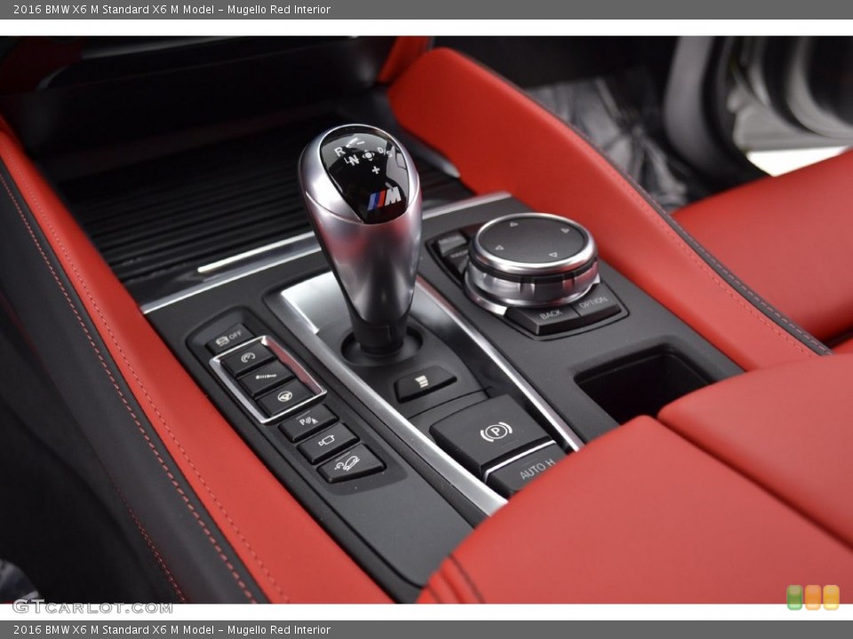 Mugello Red Interior Transmission for the 2016 BMW X6 M  #110102321