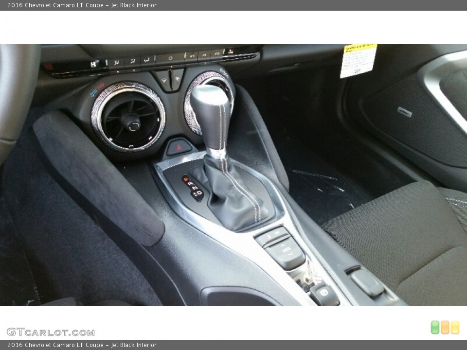 Jet Black Interior Transmission for the 2016 Chevrolet Camaro LT Coupe #110108738